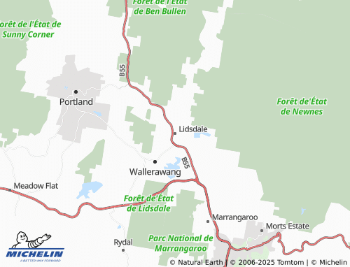 MICHELIN Lidsdale map - ViaMichelin