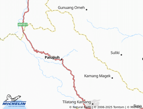 MICHELIN Pasia Laweh map - ViaMichelin