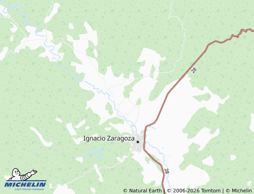 MICHELIN Álvaro Obregón map - ViaMichelin