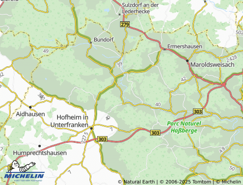 MICHELIN-Landkarte Walchenfeld - ViaMichelin