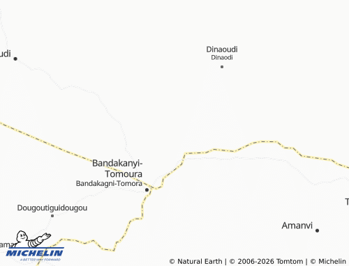 Mapa MICHELIN Kémédi - ViaMichelin