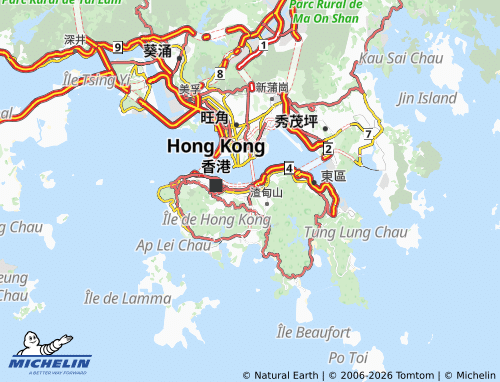 Kaart MICHELIN ngo geng - ViaMichelin