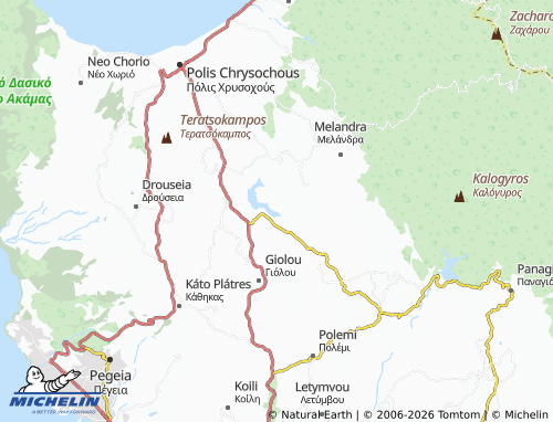 Mapa MICHELIN Evretou - ViaMichelin