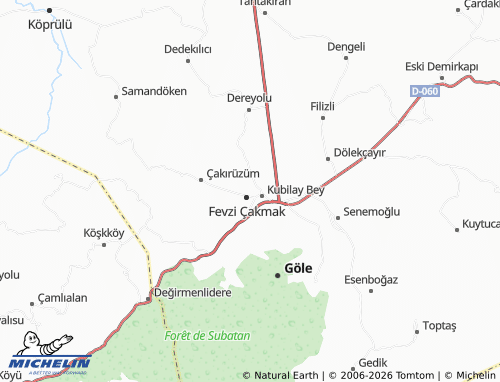 MICHELIN Salim Bey map - ViaMichelin