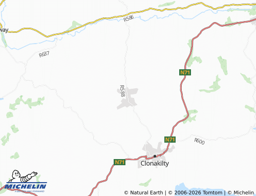 Mappa MICHELIN Knockskeagh - ViaMichelin