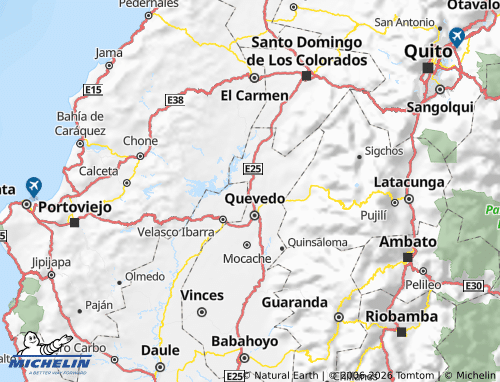 MICHELIN Buena Fe map - ViaMichelin