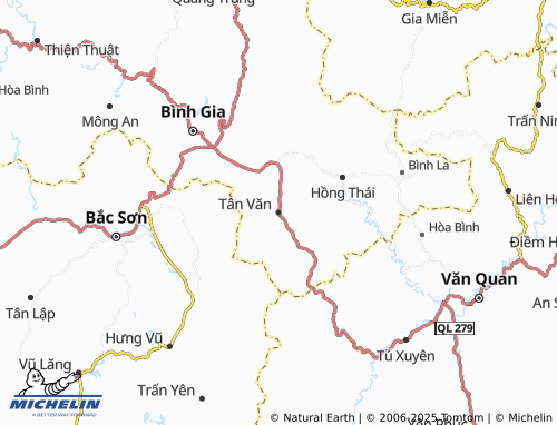 Carte MICHELIN Tân Văn - ViaMichelin