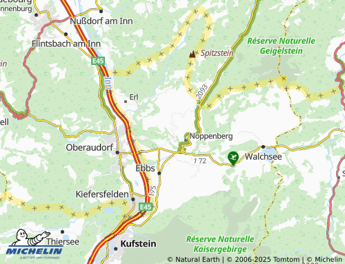 MICHELIN-Landkarte Eiberg - ViaMichelin