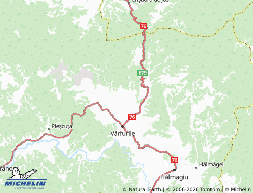 MICHELIN-Landkarte Măgulicea - ViaMichelin