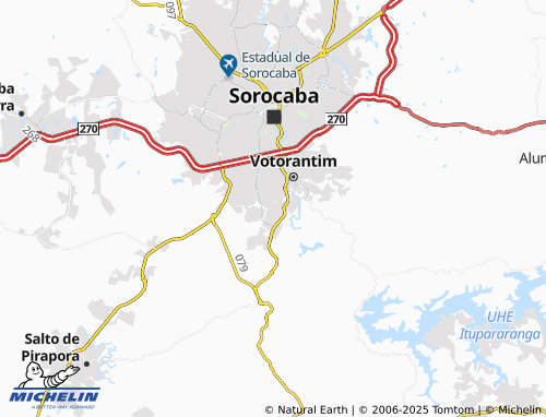 MICHELIN Jardim Palmira map - ViaMichelin