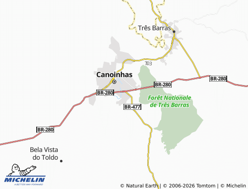 Mapa MICHELIN Água Verde - ViaMichelin