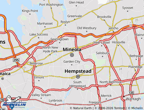 Mapa MICHELIN Mineola - ViaMichelin