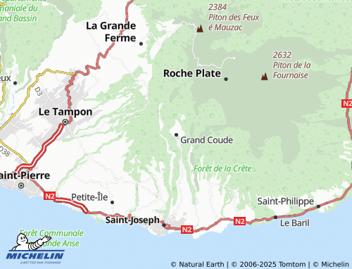 Mappa MICHELIN Grand Coude - ViaMichelin