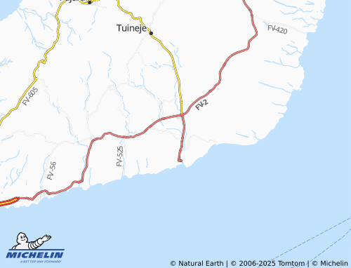 MICHELIN El Charco map - ViaMichelin
