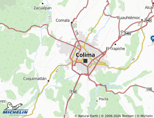 Mapa MICHELIN Floresta - ViaMichelin