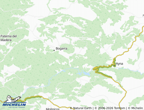 MICHELIN Potiche map - ViaMichelin