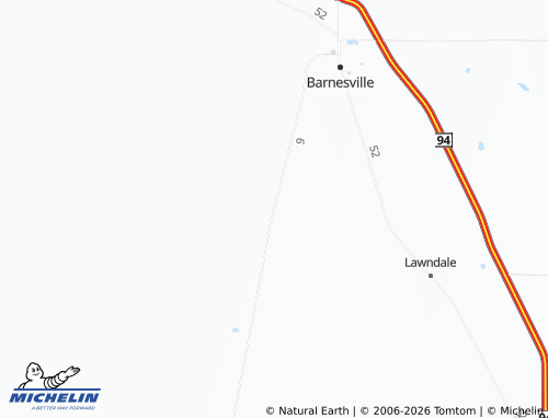 Mapa MICHELIN Atherton - ViaMichelin
