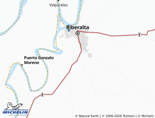 Mapa MICHELIN La Esperanza - ViaMichelin