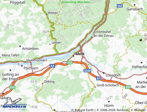 MICHELIN Melk map - ViaMichelin