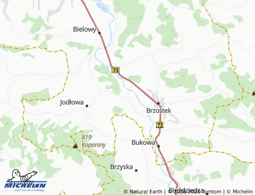 Mappa MICHELIN Przeczyca - ViaMichelin