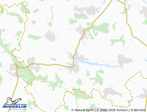 Mappa MICHELIN Krasne - ViaMichelin