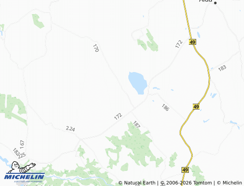 Mapa MICHELIN Ereste - ViaMichelin