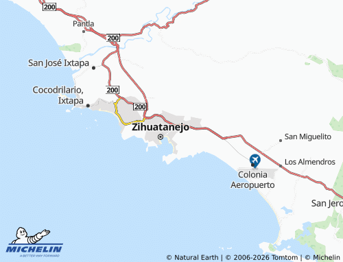 MICHELIN José María Morelos map - ViaMichelin