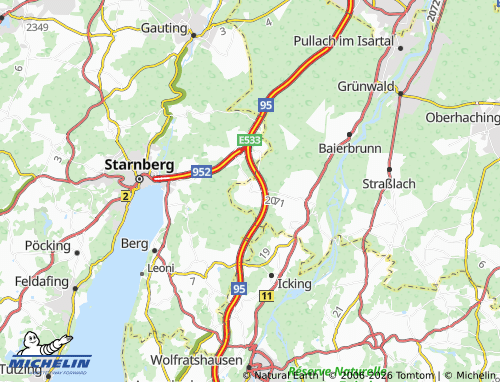 MICHELIN Neufahrn map - ViaMichelin