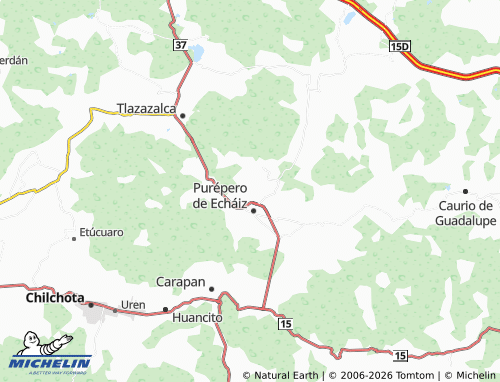 Mapa MICHELIN El Chivo - ViaMichelin