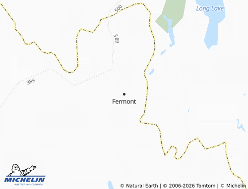 MICHELIN Fermont map - ViaMichelin