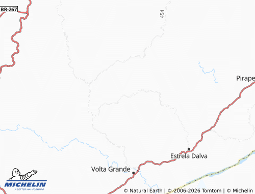 Mapa MICHELIN Água Viva - ViaMichelin