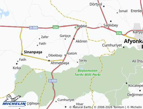 MICHELIN Bahçelievler map - ViaMichelin