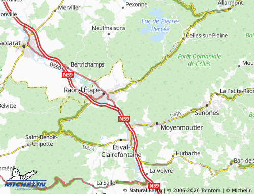 Mapa MICHELIN Chavré - ViaMichelin