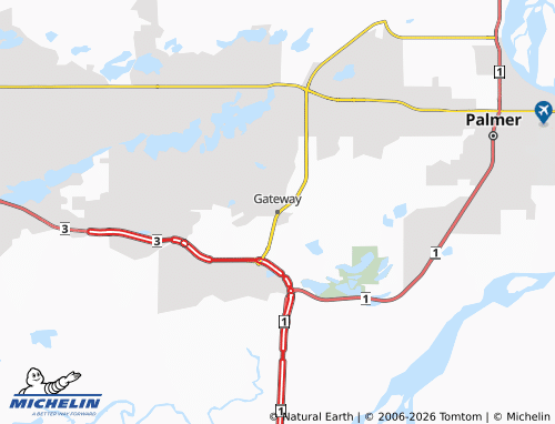 Mapa MICHELIN Gateway - ViaMichelin