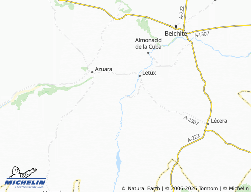 MICHELIN Samper del Salz map - ViaMichelin