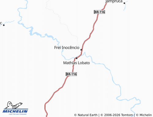 Mapa MICHELIN Mathias Lobato - ViaMichelin