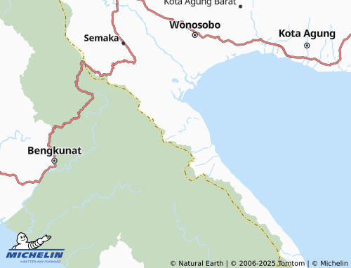 MICHELIN Pesanguan map - ViaMichelin