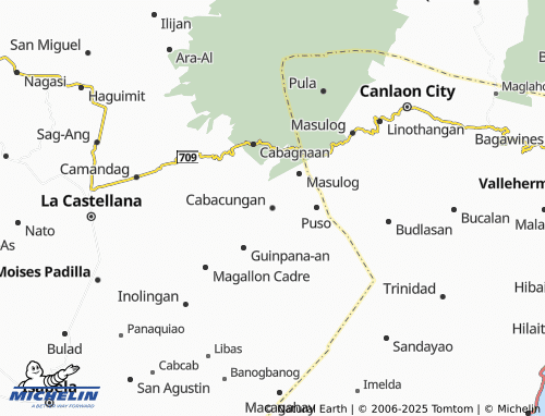 MICHELIN Cabacungan map - ViaMichelin