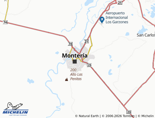Carte MICHELIN Costa de Oro - ViaMichelin