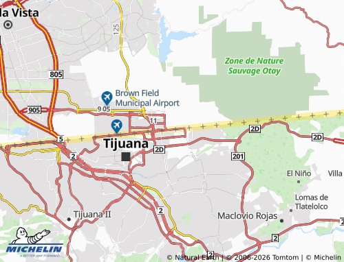MICHELIN Real de La Frontera map - ViaMichelin