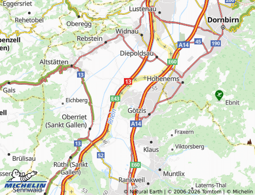 Mapa MICHELIN Mäder - ViaMichelin