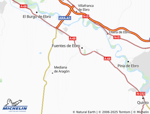 MICHELIN Rodén map - ViaMichelin