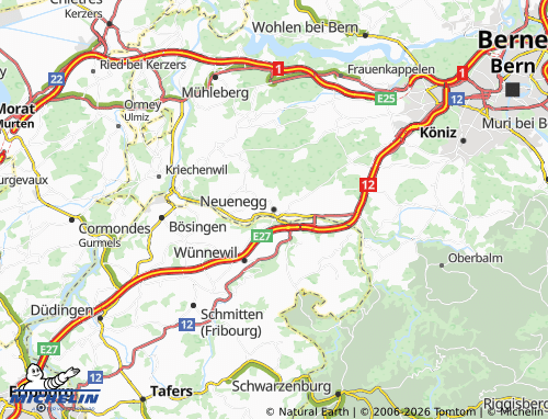Mapa MICHELIN Neuenegg - ViaMichelin