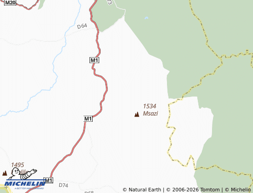 Mappa MICHELIN Nchapito - ViaMichelin