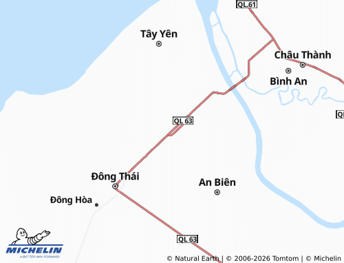 Mappa MICHELIN An Biên - ViaMichelin