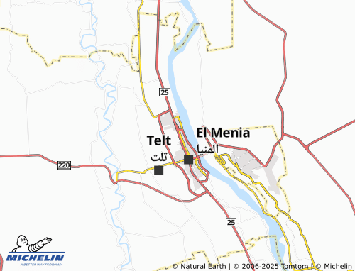 Mappa MICHELIN Ezbat al-Qadi - ViaMichelin