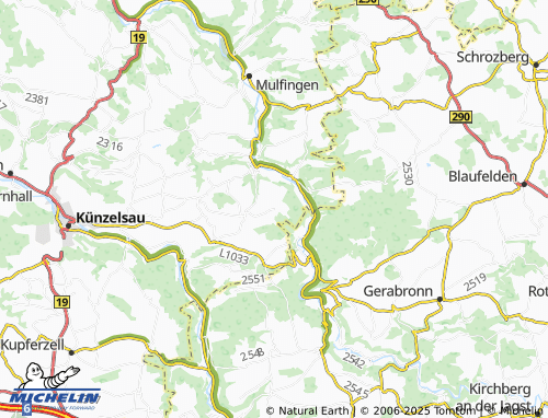 MICHELIN Sonnhofen map - ViaMichelin