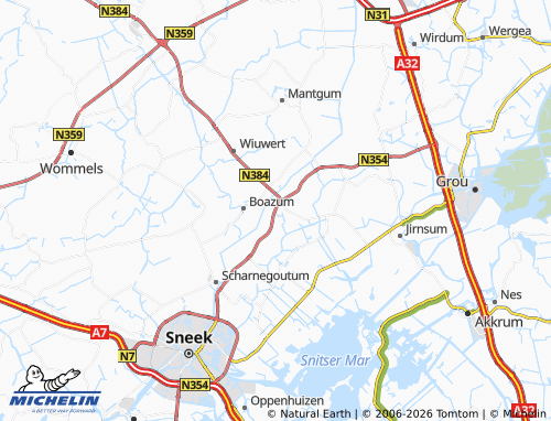 Carte MICHELIN Dearsum - ViaMichelin