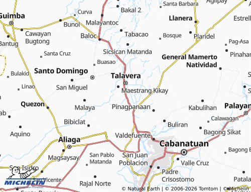 MICHELIN Latorre map - ViaMichelin