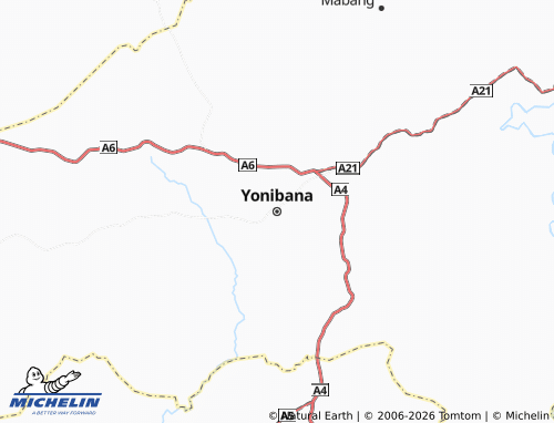 Mappa MICHELIN Yonibana - ViaMichelin